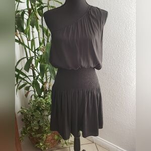 Ramy Brook Black One-Shoulder Dress Size S